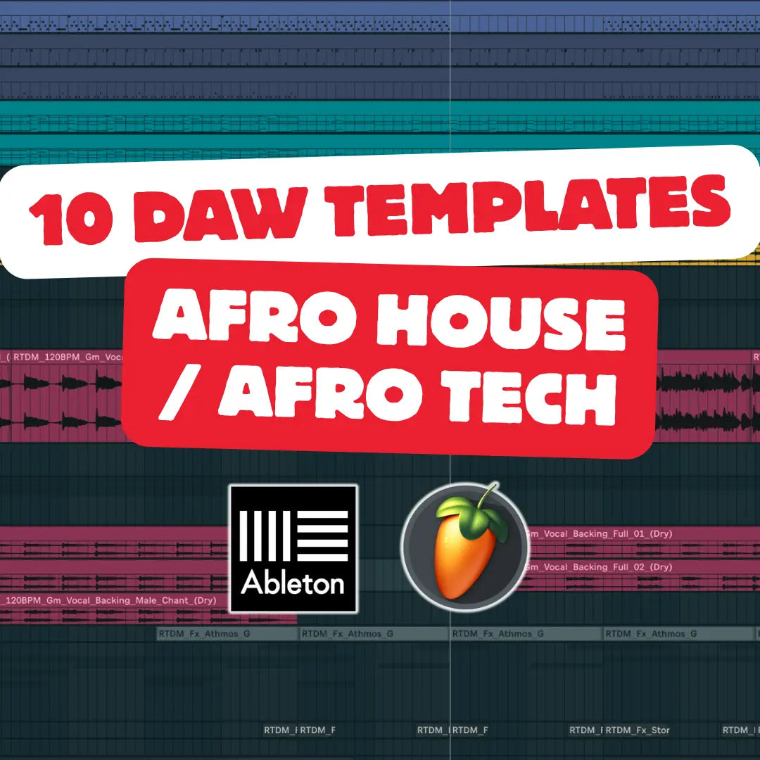 Afro House DAW Templates Bundle