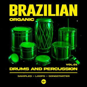 Brazilian Organic Drums & Percussions Vol 1 sample pack