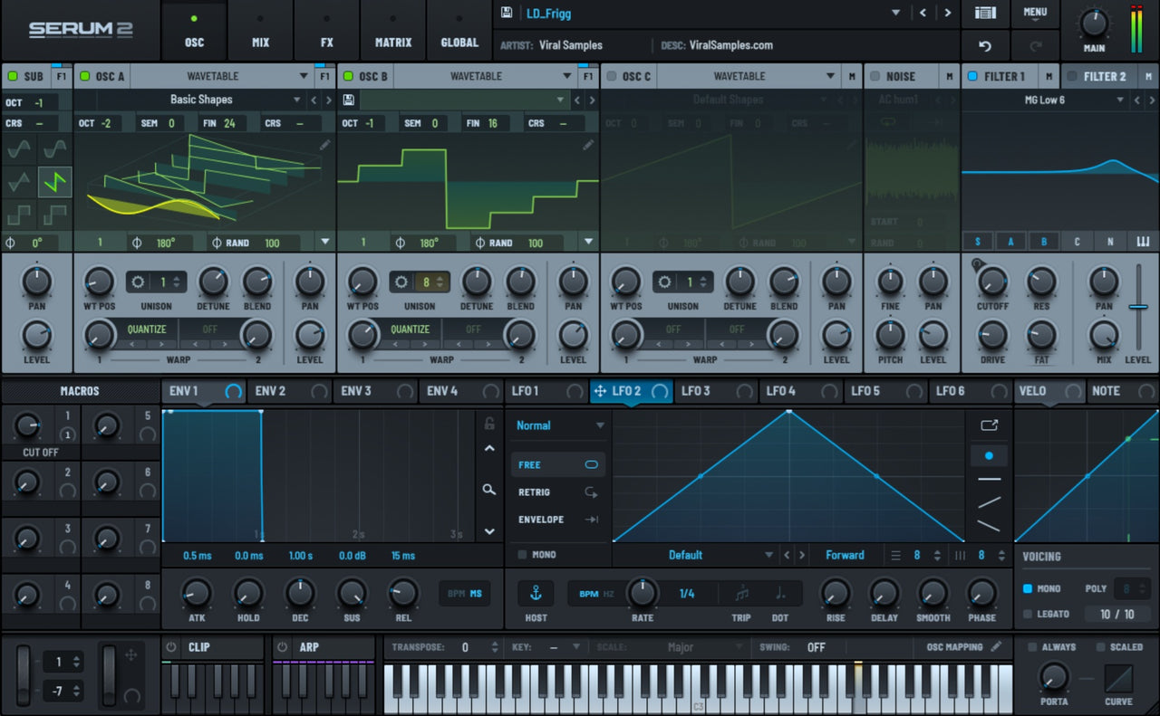 CLOONED x Modern Tech House Serum 2 Presets