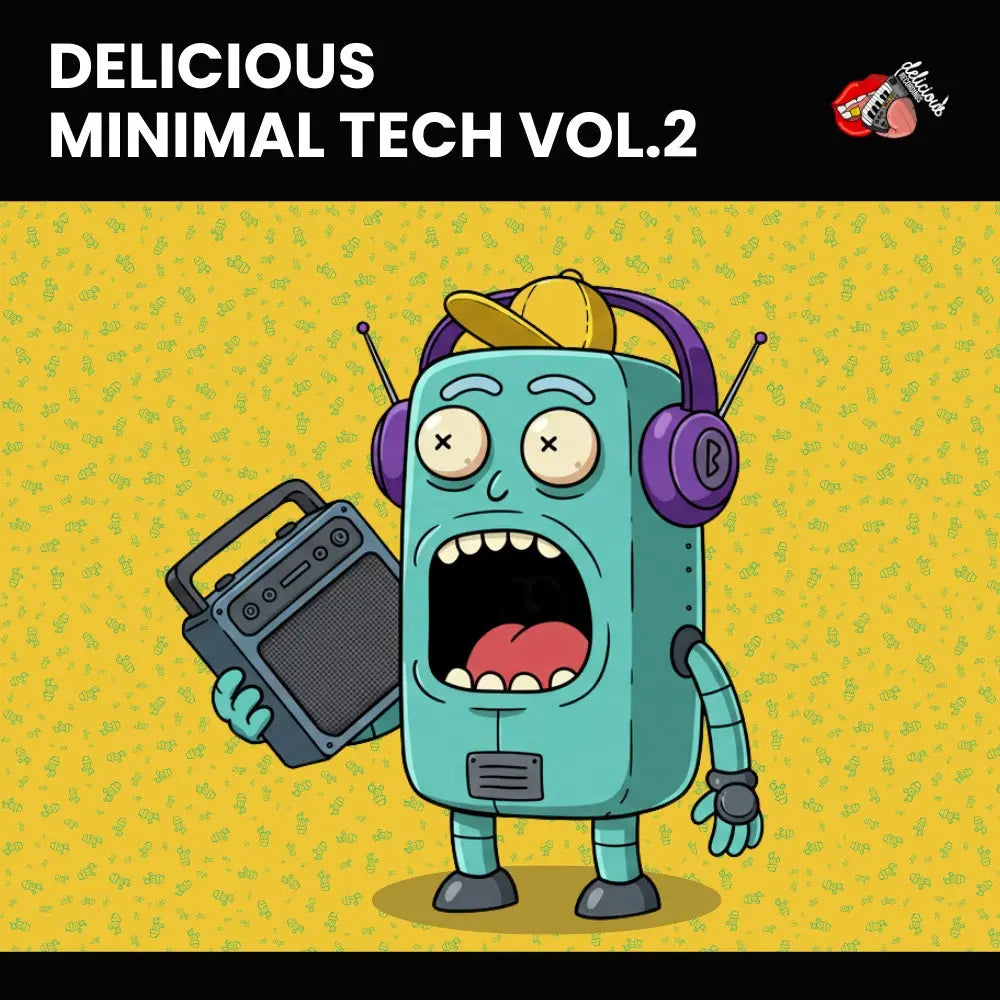 minimal tech house sample pack cover