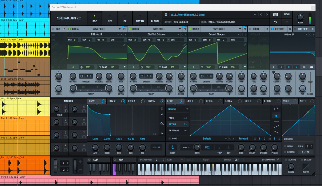 Expertise Indie Dance and tech house Serum 2 presets
