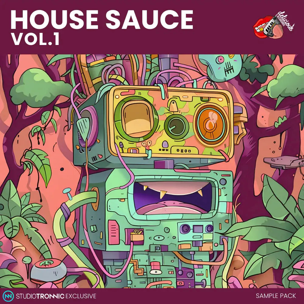 retro house sample pack cover