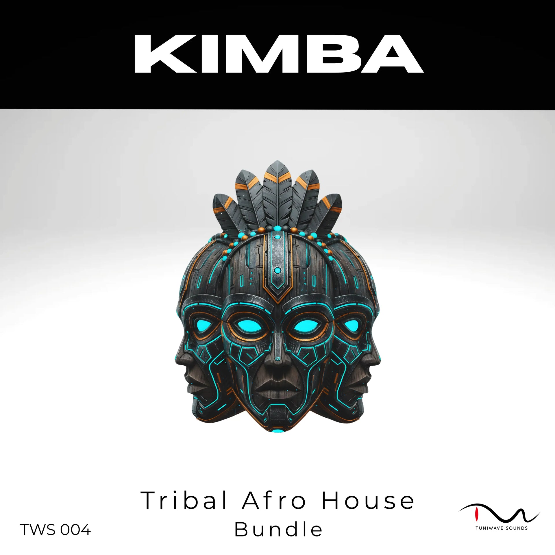 kimba tribal afro house sample pack cover