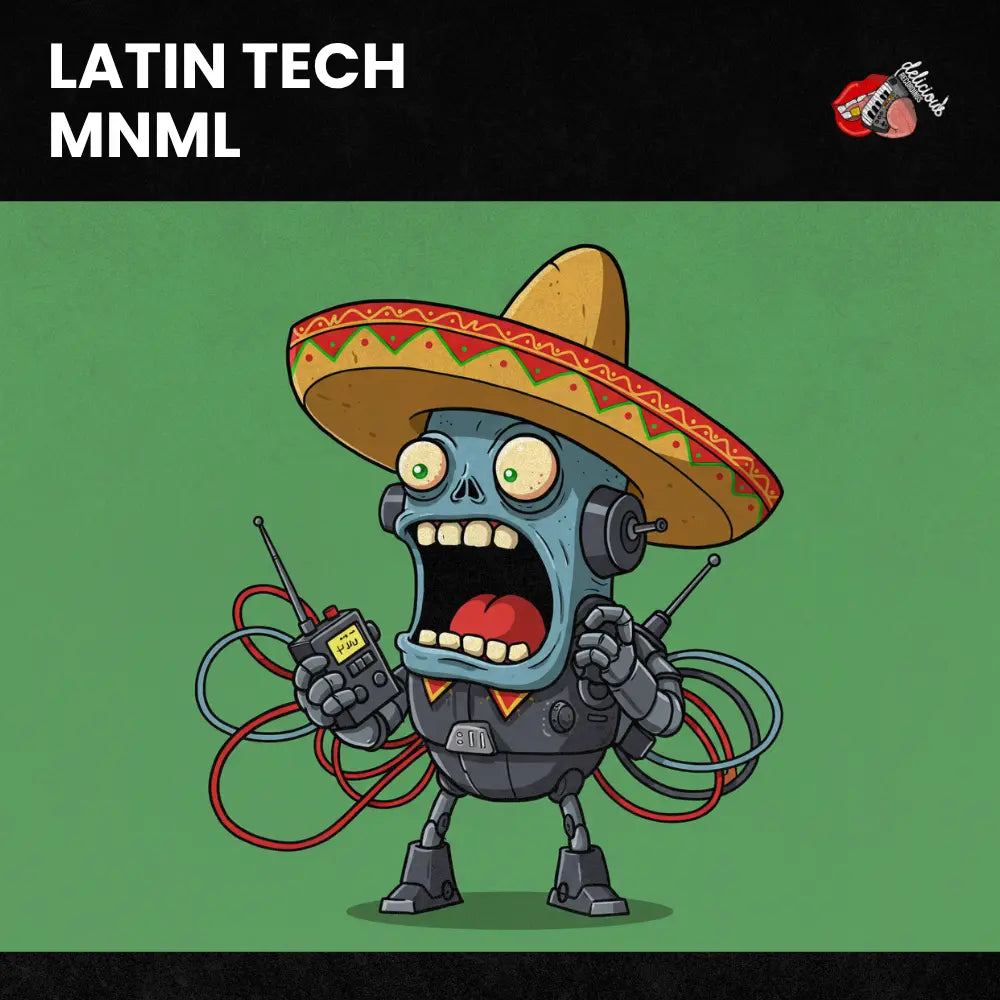 Latin Tech MNML Latin Tech House sample pack cover