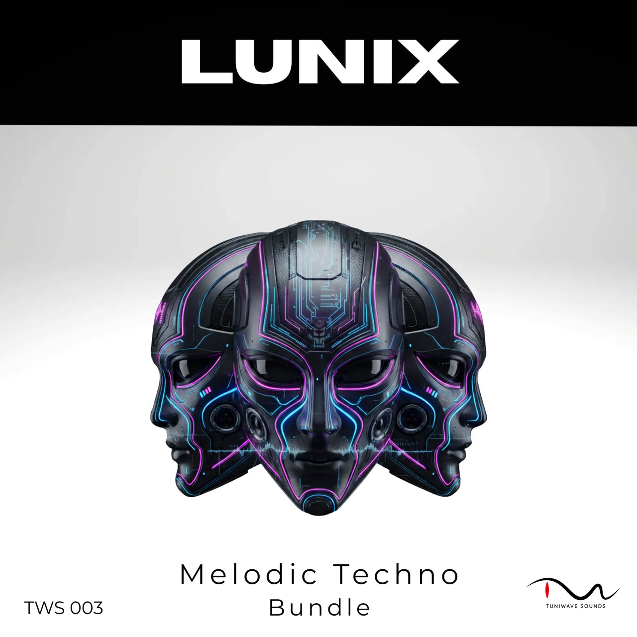 LUNIX melodic techno bundle cover art