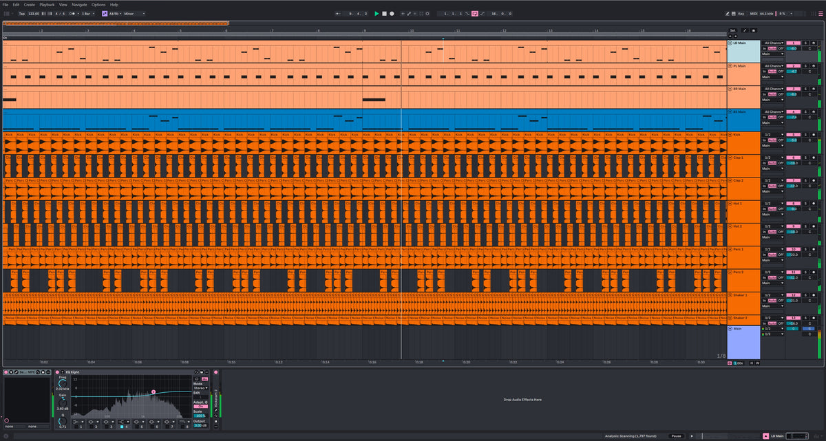 MAGNIFIK SOUNDS Afro House Ableton Live 12 template
