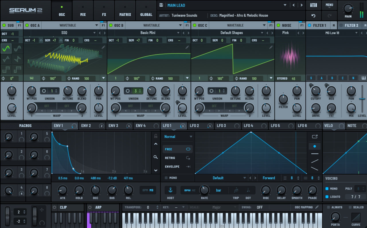 Magnified – Afro & Melodic House Serum 2 Presets