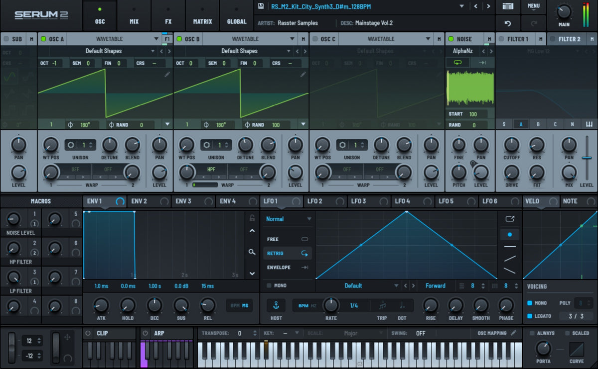 Mainstage Vol.2 Serum 2 presets for EDM production