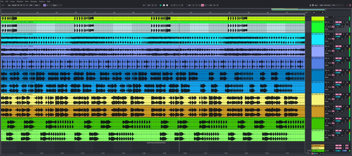 Mainstage Vol.2 construction kits and WAV stems