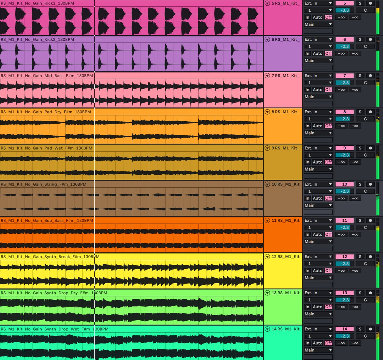 Mainstage Vol.1 Festival EDM Construction Kits