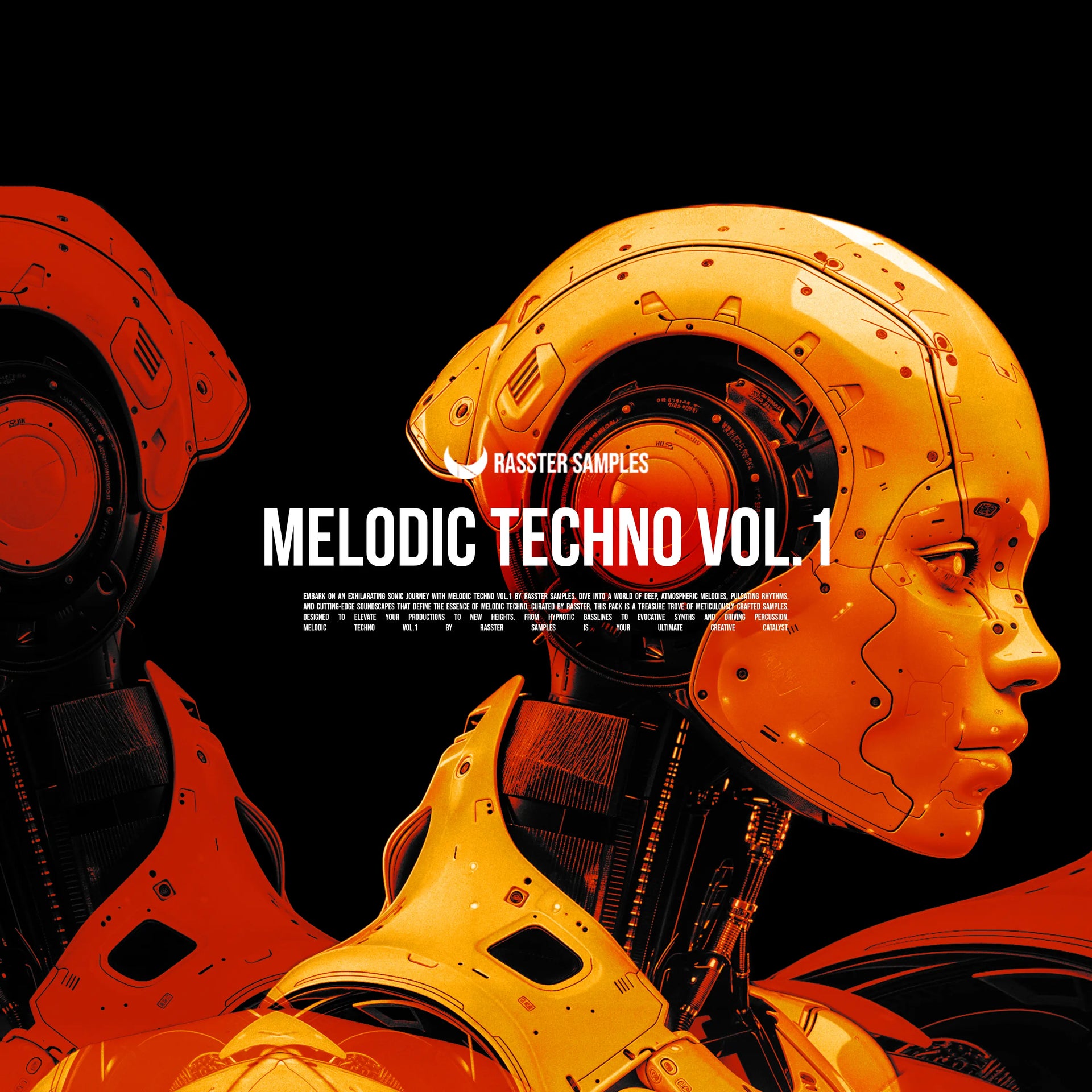 Melodic Techno Vol.1 sample pack cover