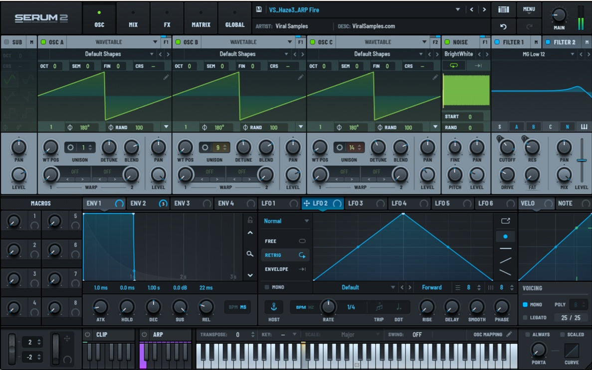 Serum 2 Presets for Tech House - Haze vol. 3