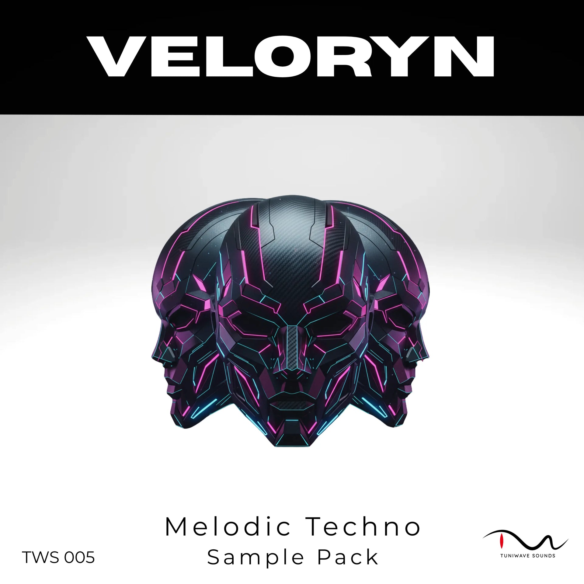 Veloryn melodic techno sample pack cover