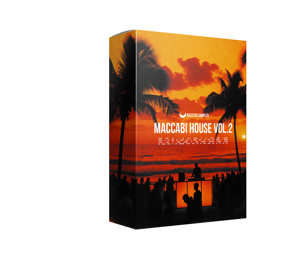 Maccabi House Vol.2 sample pack contents including vocal loops, drums, MIDI and Serum 2 presets
