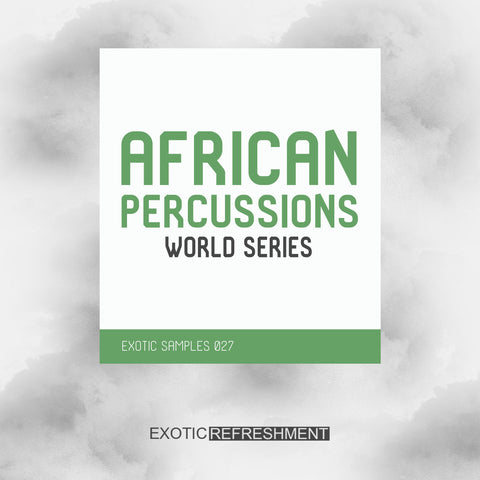 African Percussions - World Series - Drum Sample Pack