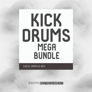 Kick Drums Mega Bundle - Drum Sample Pack